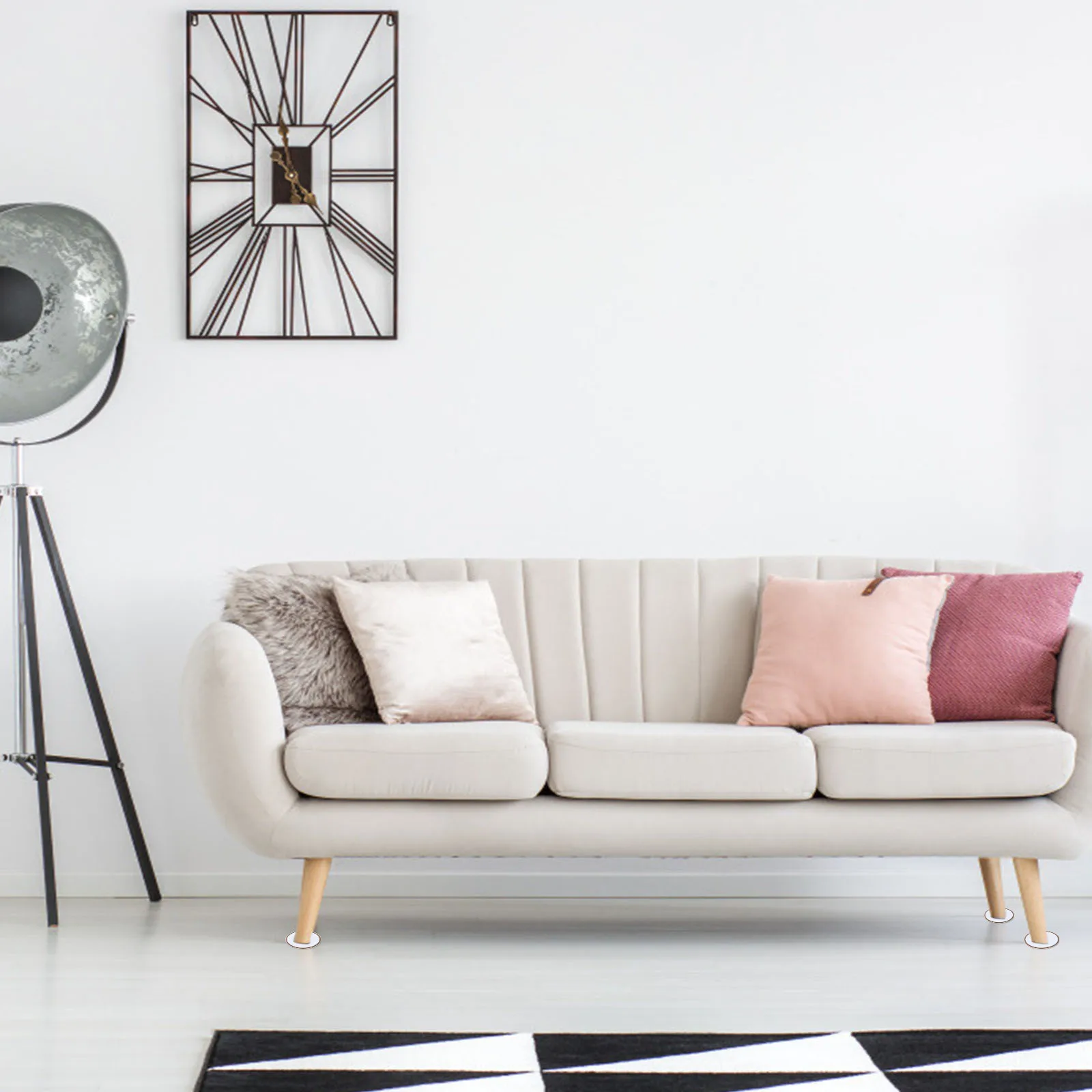 

12Pcs Mute Furniture Feet Pads Selfadhesive Desk Sliders Easy Install Floor Protectors Desk Feet Pads Floor Protectors