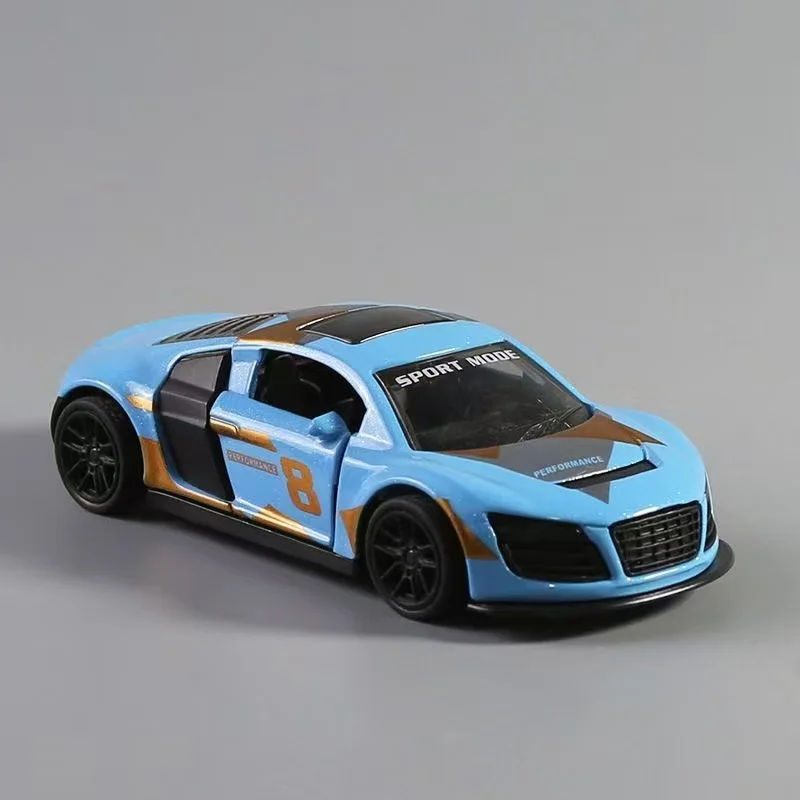 1:36 Alloy Sports Car Model Double Door Reaction Toy Car Simulation Racing Display Piece