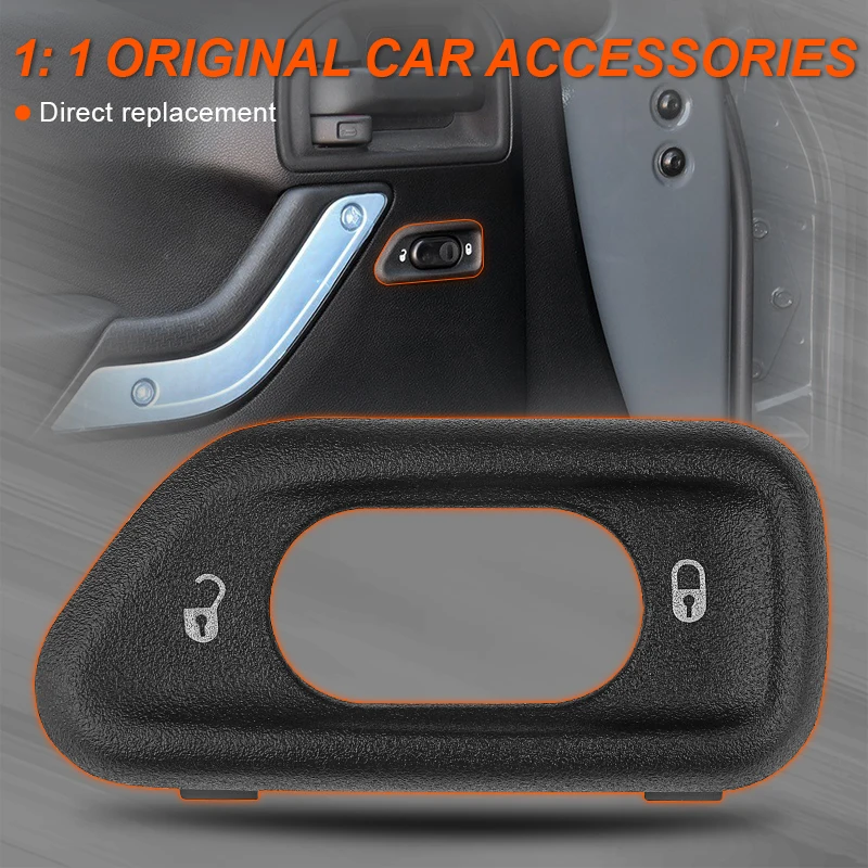 غطاء مفتاح قفل باب أوتوماتيكي ، LH و RH لسيارة جيب wrragler JK من من من من من من من من أجل سيارة جيب