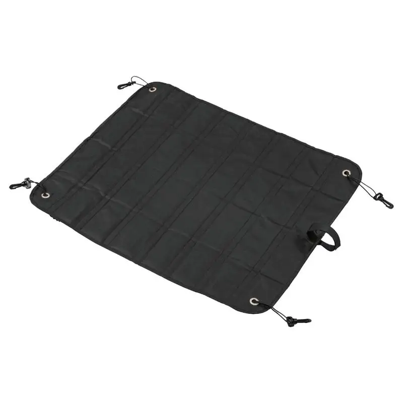 

Foldable Bumper Protector SUV Trunk Mat Waterproof Impact Resistant Truck Rear Bumper Protector For Preventing Scratches