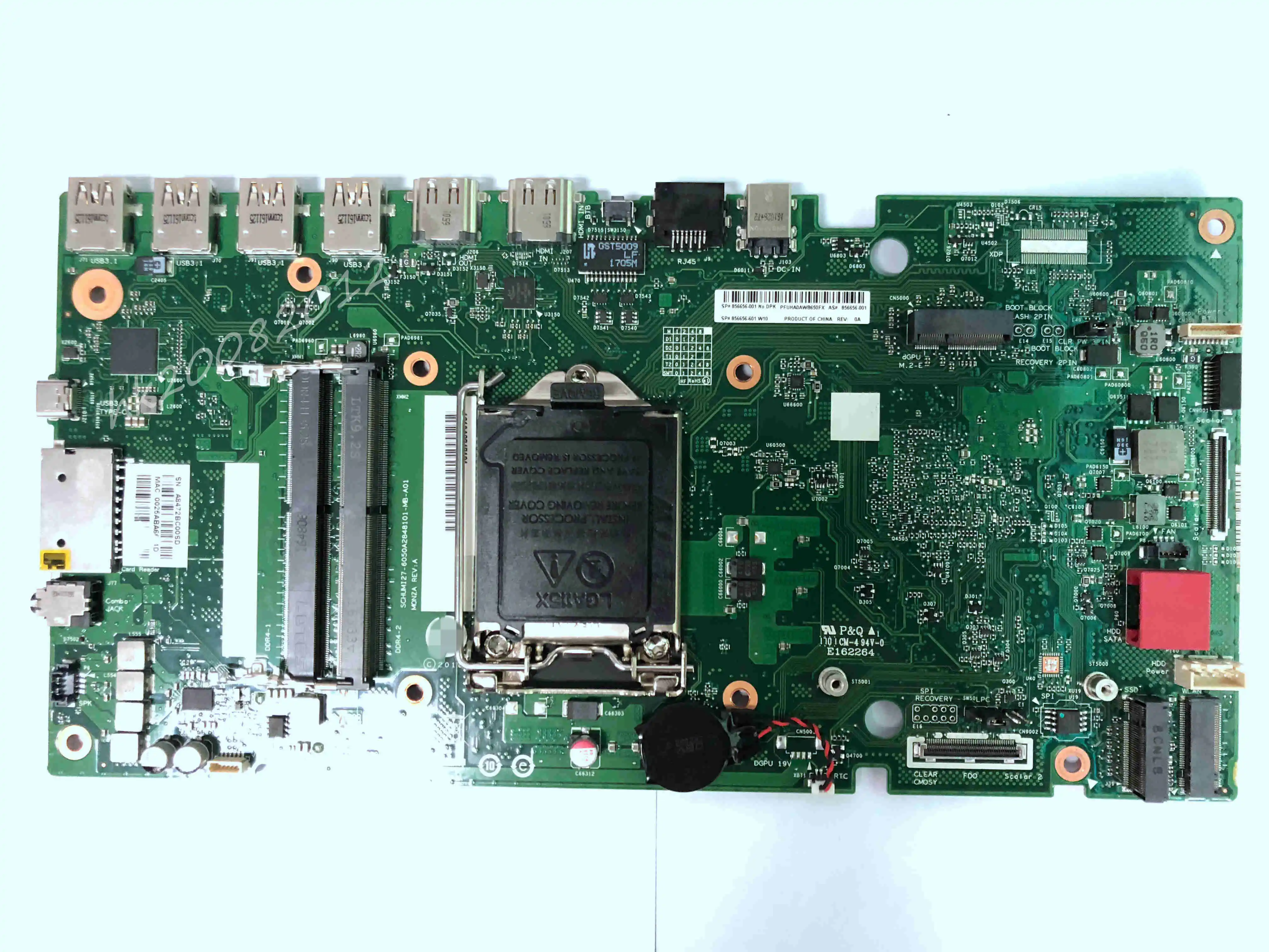para hp Envy 27-b Série Intel Lga1151 Monza-u Board Aio 856656001 856656601 6050a2848101-mb Novo