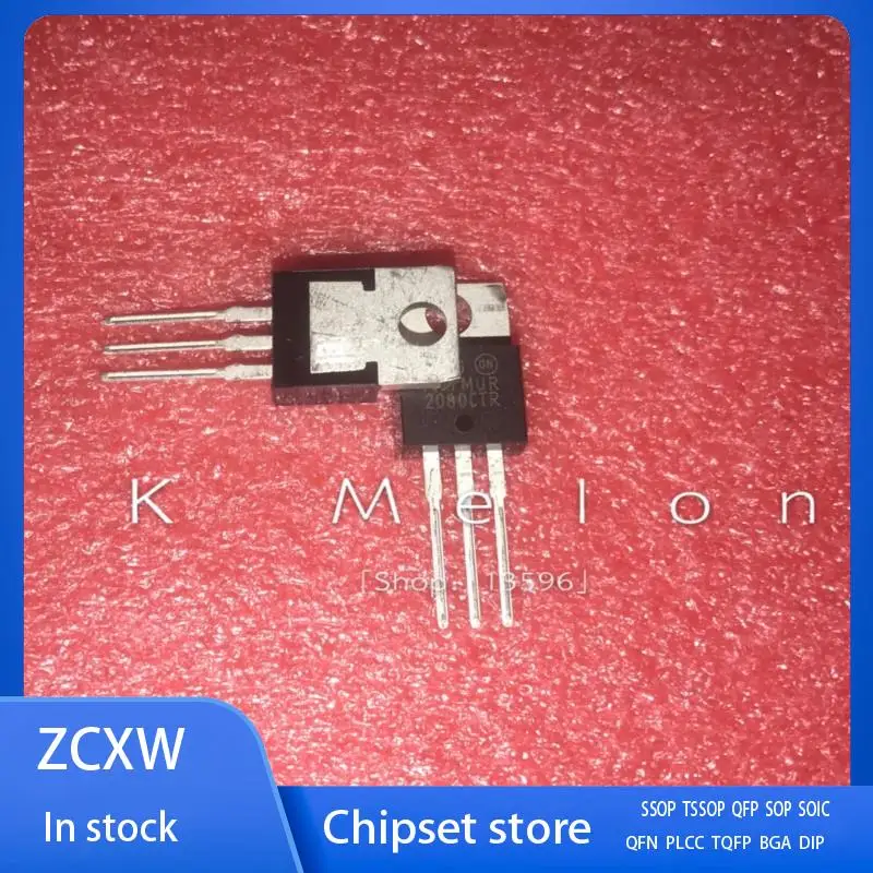 5pairs-10pairs MUR2080CTG MUR2080CT U2080G + MUR2080CTRG MUR2080CTR U2080GR TO-220 20A 800V