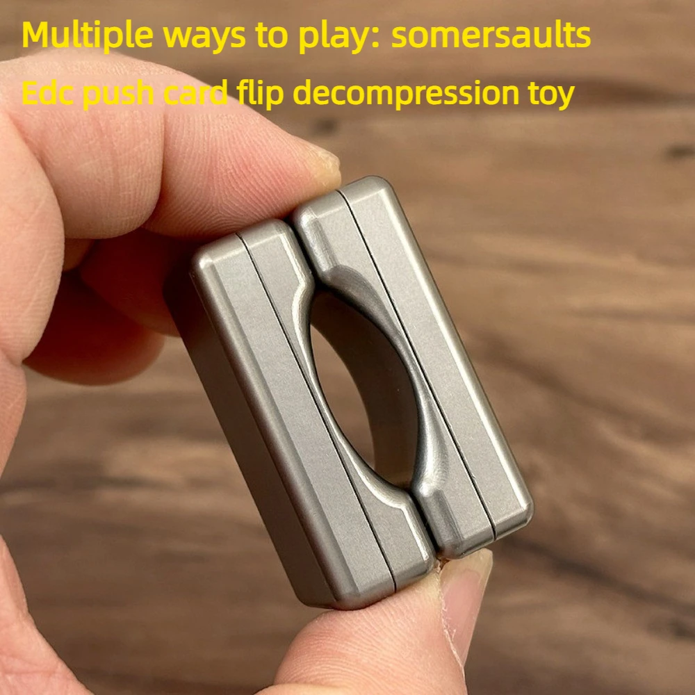 xgedc-somersault-titanium-alloy-edc-magnetic-push-card-slapping-coin-decompression-toy