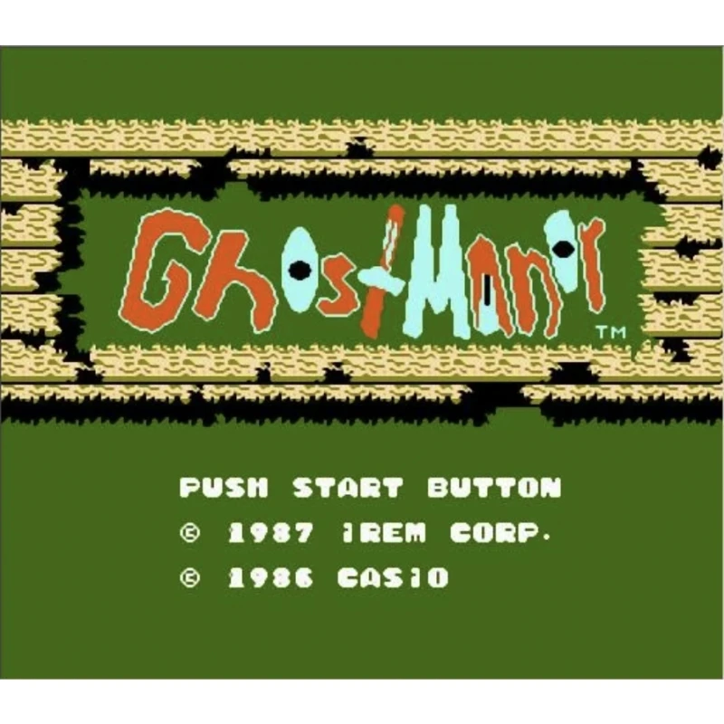 Ghost Manor English ( FDS Emulated ) Game Cartridge for NES Console 72Pins Video Game Card