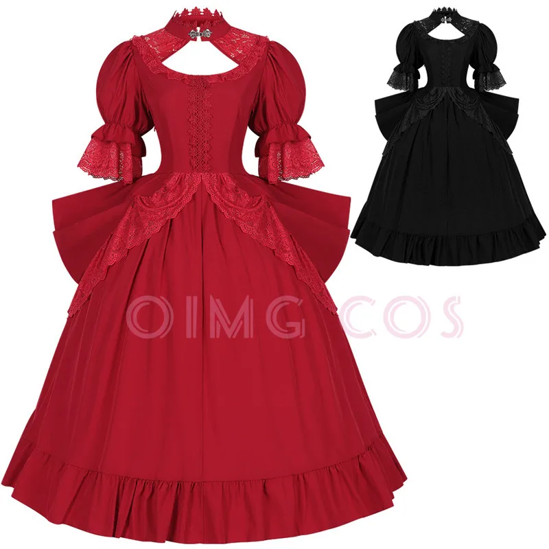 

Halloween party costume retro palace dress performance dance performance aristocratic evening women's clothing Dress