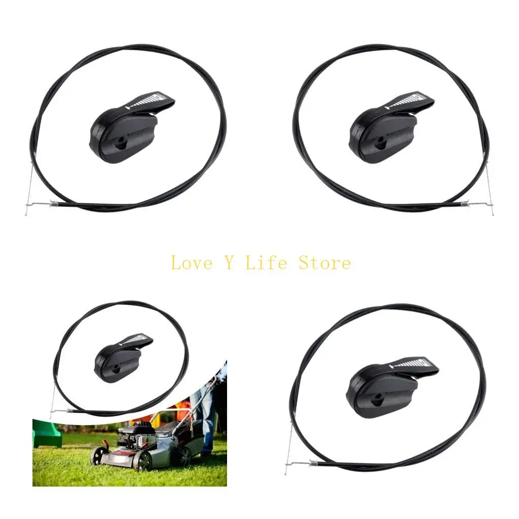 

L74C Lawns Mower Throttle Cable with Cable Universally 65Inch Switch Control Lawnmower Models Lawns Machine Parts