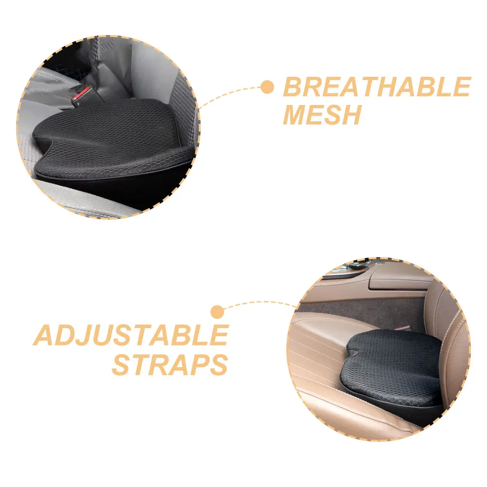 

Adjustable Ergonomic Breathable Mesh Lumbar Support Car Seat Back Cushion Memory Foam Waist Rest Pillow For Driving Seat