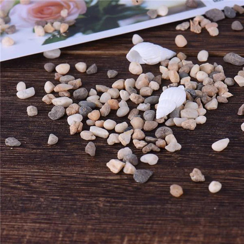 

Natural River Stones Landscape Pebbles for Fish Tank Aquarium Garden Swimming Pool Microlandscaping Mixed Colors Shapes Sizes