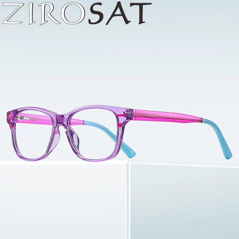 ZIROSAT 20211 Child Glasses Frame for Boys and Girls Kids Eyeglasses Flexible Quality Eyewear Protection Vision Correction