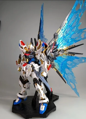 CHANGLONG Model 7701 Mgex Zgmf-X20a Strike Freedom Plastic Skelet Kits Anime Actionfiguur Robot Plastic Model Cadeaus Speelgoed
