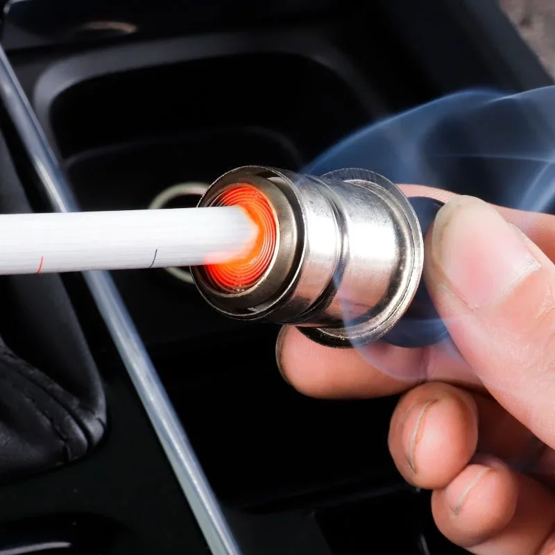 Car electronic igniter Car 12v cigarette lighter car cigarette lighter General car cigarette lighter plug auto parts