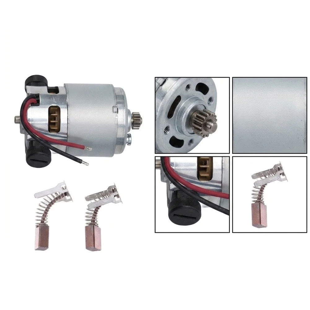 OEM-Spec Carbon Brush Motor Set 160702266N 1607000CZ1 for Bosch GSR180 LI GSB180 LI GSR18V 21 Power Tool Repair