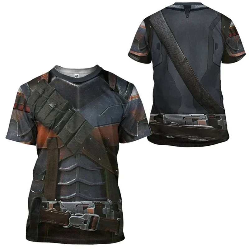 Cosplay-Spaß 3D-Druck Sport Schnelltrocknend Atmungsaktiv Herren Damen T-Shirt Designer-Kleidung Outdoor Street Casual Mode Y2K Eltern-Kind – Detail 14