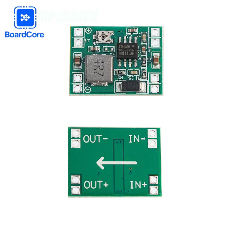 1-10pcs MP1584EN DC-DC Buck Converter 3A Adjustable Module 4.5-28V to 0.8-20V Step-Down Power Supply for Arduino Replace LM2596 image 3