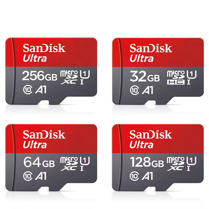 כרטיס זיכרון מקורי Sandisk 256GB 128GB 64GB 32GB TF כרטיס micro sd Class 10 UHS-1 כרטיס זיכרון פלאש Microsd עבור סמארטפון PC