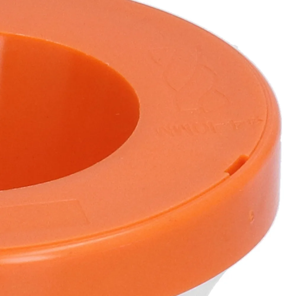 Orange Drill Dust Collector Shockproof Design Plastic Material Electric Drill Dust Cover Electric Powered Anti-Slip Grip