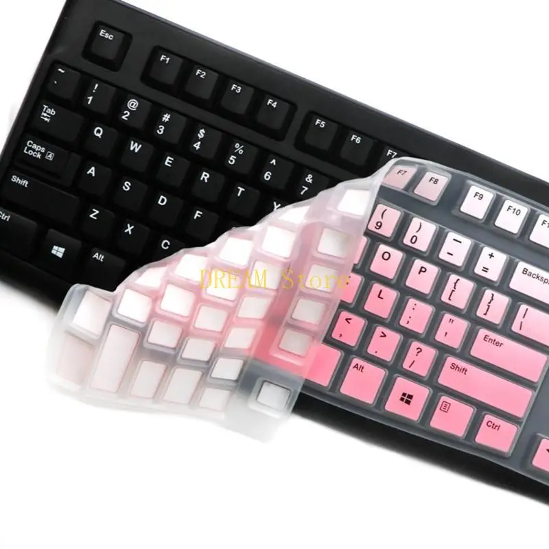 Funda de teclado para K120 MK120, protectores de teclado con cable, piel de teclado, funda fina de silicona para teclado, accesorios, la mejor venta