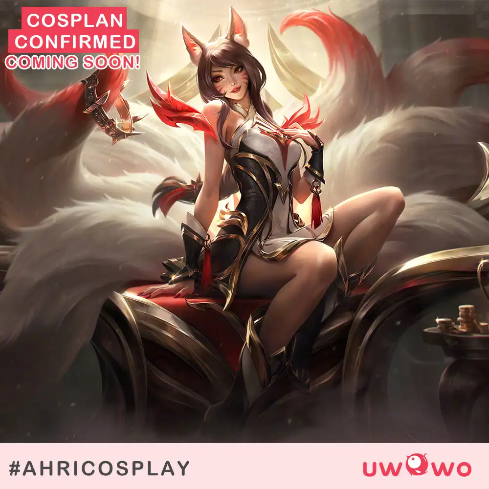 

PREVIEW UWOWO League of Legends/LOL: Risen Legend Ahri Cosplay Costume