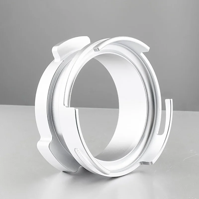 Coffee Dosing Funnel 58mm Espresso Coffee Accessories Dosing Ring Aluminum Metal Compatible with Barsetto BA101/BA102/Marseille