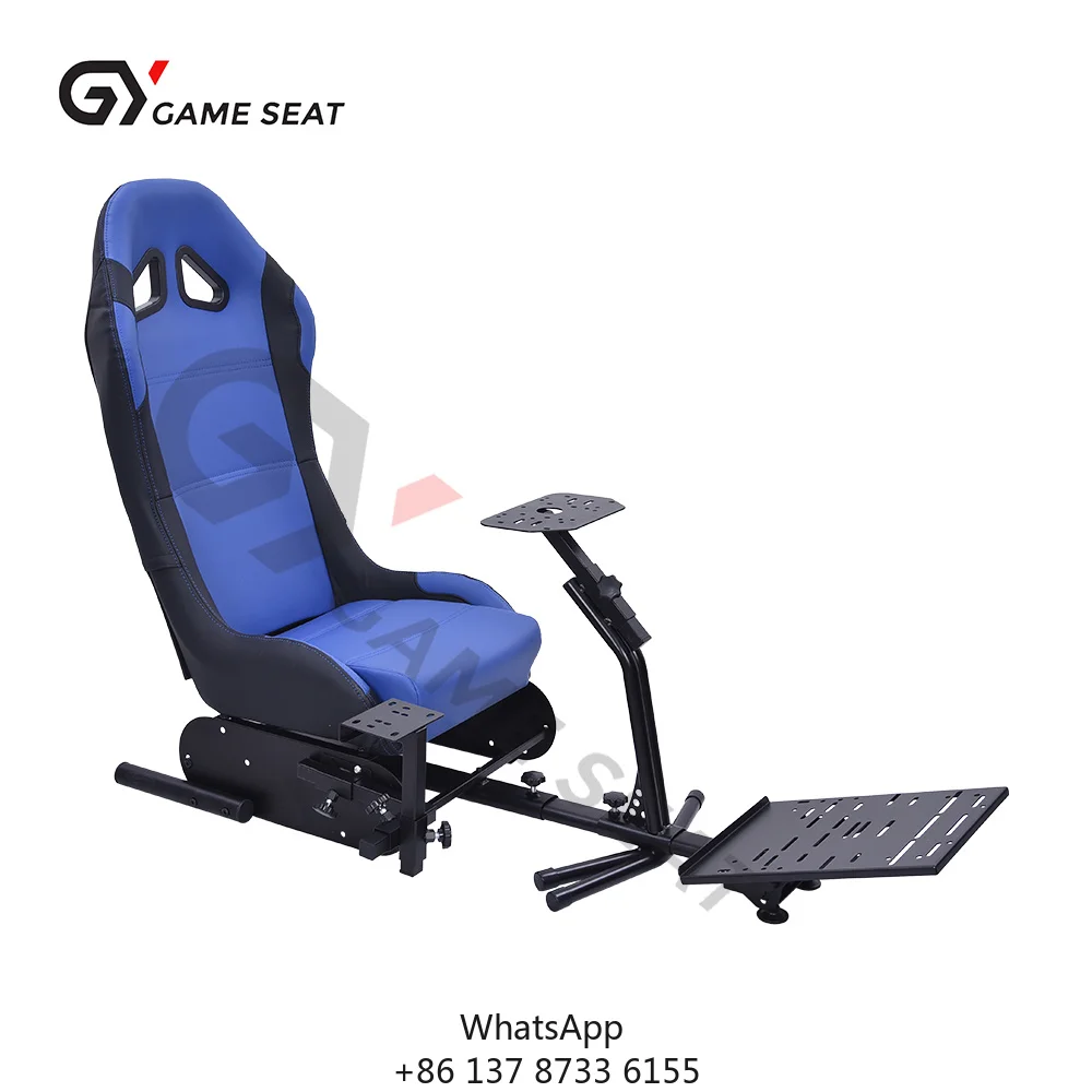 GY028 Good Quality Sports Sim Racing Seats Driving Game Sim Steering Wheel Stand Fold Seat For Xbox 360,Logitech G25,G27,G29