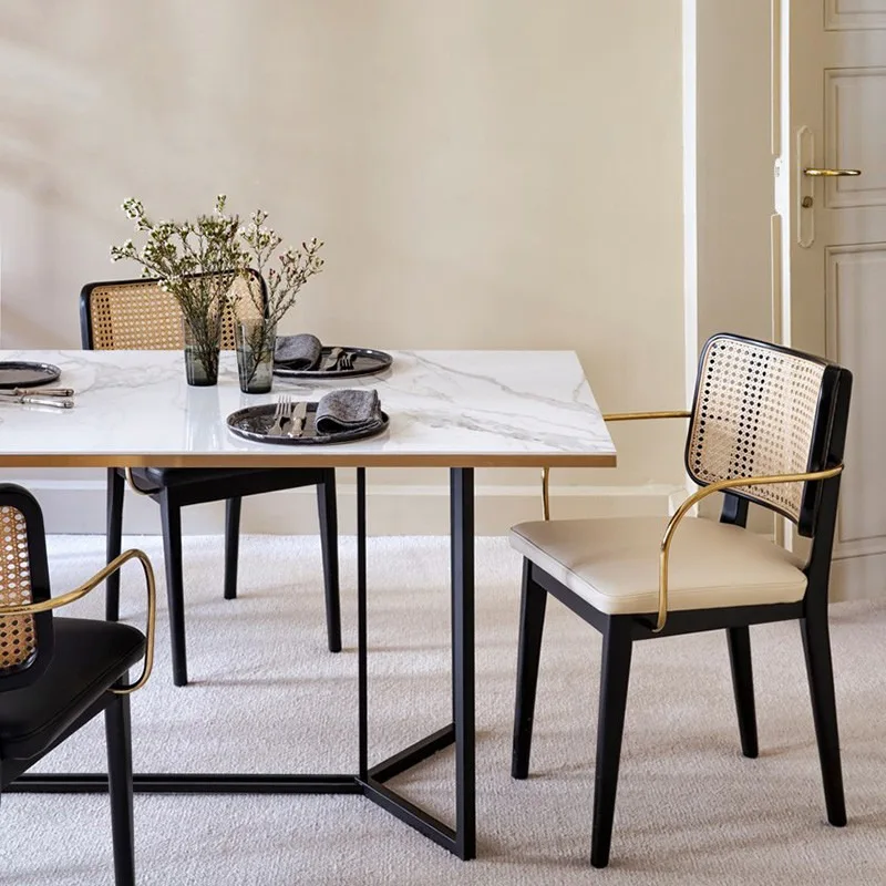 الشمال الصلبة الخشب الطعام كرسي الحديثة الحد الأدنى غرفة المعيشة تصميم كراسي الطعام الإبداعية الراقية أثاث المنزل Sillas FYDC #1