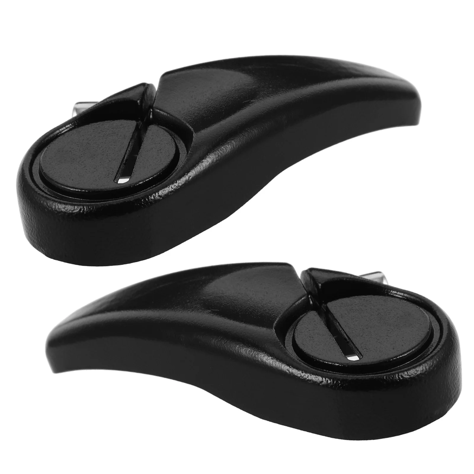 1 Pair Bike Handlebar Ends Aluminum Alloy Lightweight Durable Ergonomic Bullhorn Design For Mountain Bike Road Anti-Slip