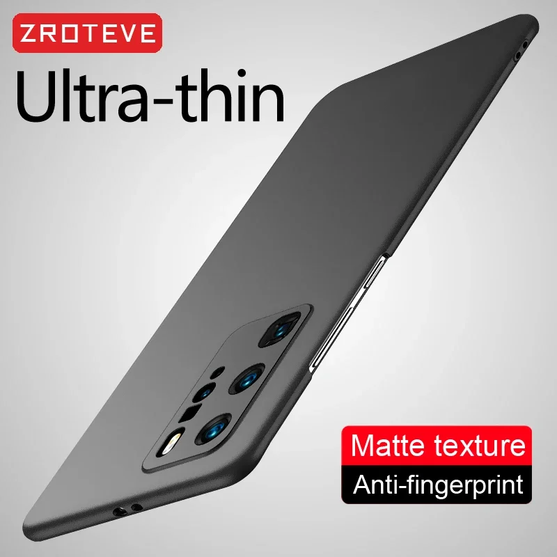 P40 Pro Case Zroteve Slim Matte Hard PC Cover For Huawei P40 Pro Plus P20 P30 Lite P30Lite P30Pro P20Pro P20Lite P40Pro Cases