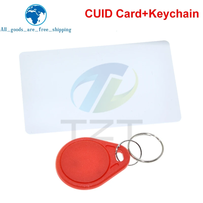 Rewritable RFID 13.56MHz CUID UID IC / 125KHZ ID Blank Card Clone Token Tag Key / White Card Copyable Changeable Smart IC Card