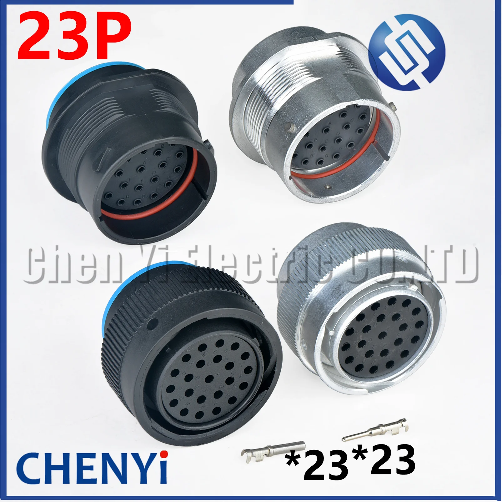 23 Pin male or female auto waterproof connector plug With Pins HDP26-24-23SE HDP24-24-23PE For Deutsch HDP series