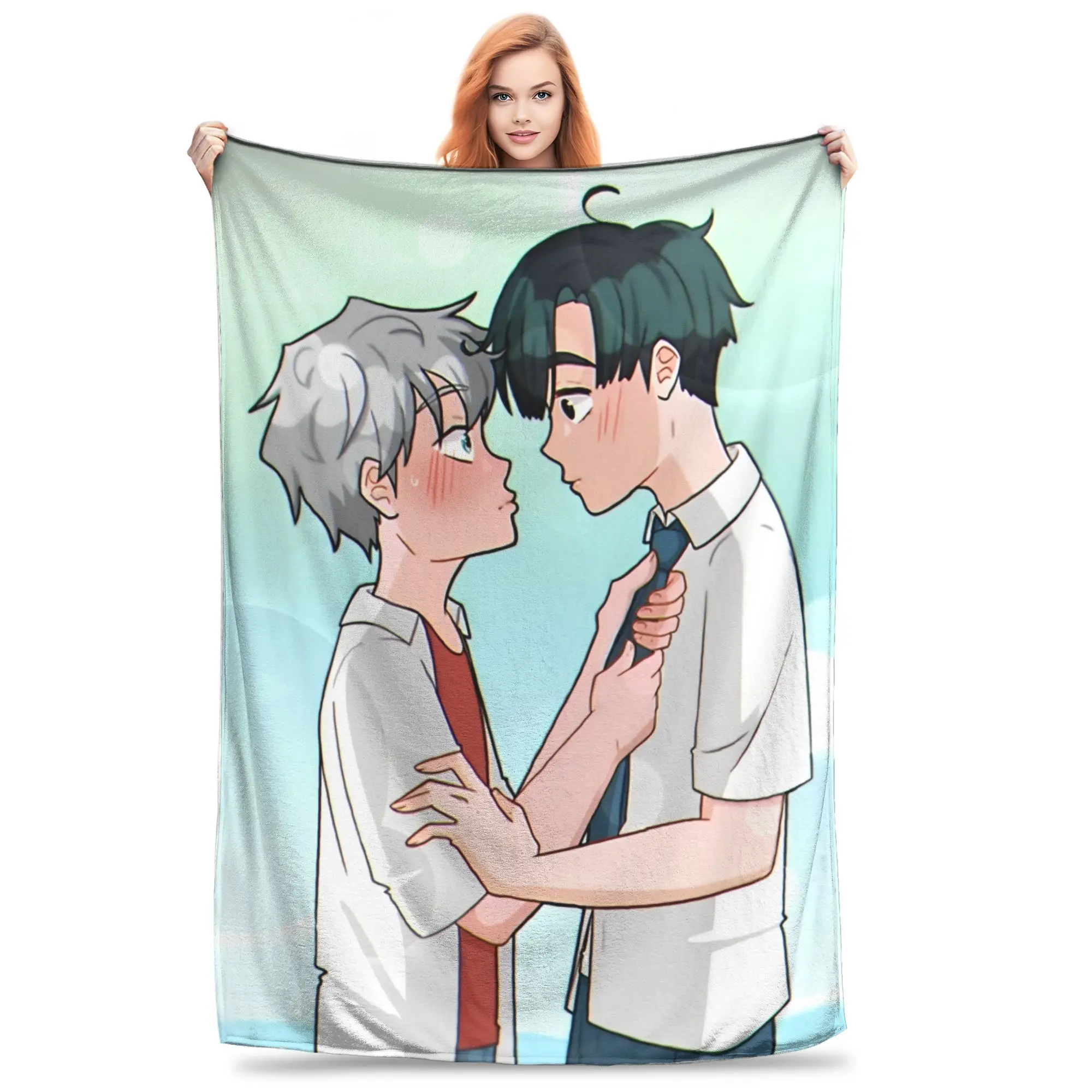 Alien Stage What is this Feeling Manta Fuzzy Throw Blankets Verano Aire acondicionado Impreso Colcha ligera,