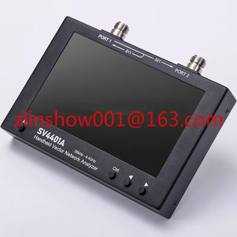 SV4401A 7 inch Touch LCD 50KHz~4.4GHz Vector Network Analyzer HF VHF UHF Antenna Analyzer Upgrade of NanoVNA VNA FCC CE