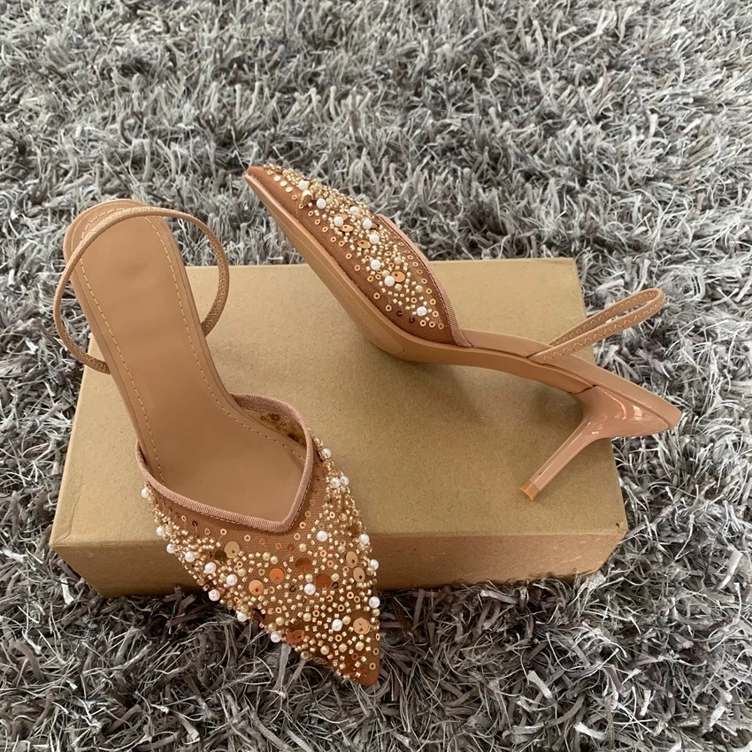 Fashion High Heeled Formal Par - Slingback Heel Formal 评论和价格