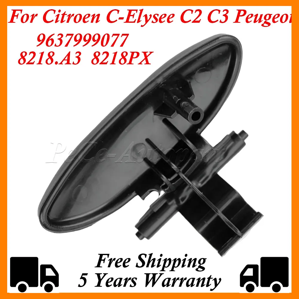 Glove Box Door Side Front Bin Handle For Citroen C-Elysee C2 C3 Peugeot 301 206CC 207 2002 2003 2004 2005- 8218A3 8218PX