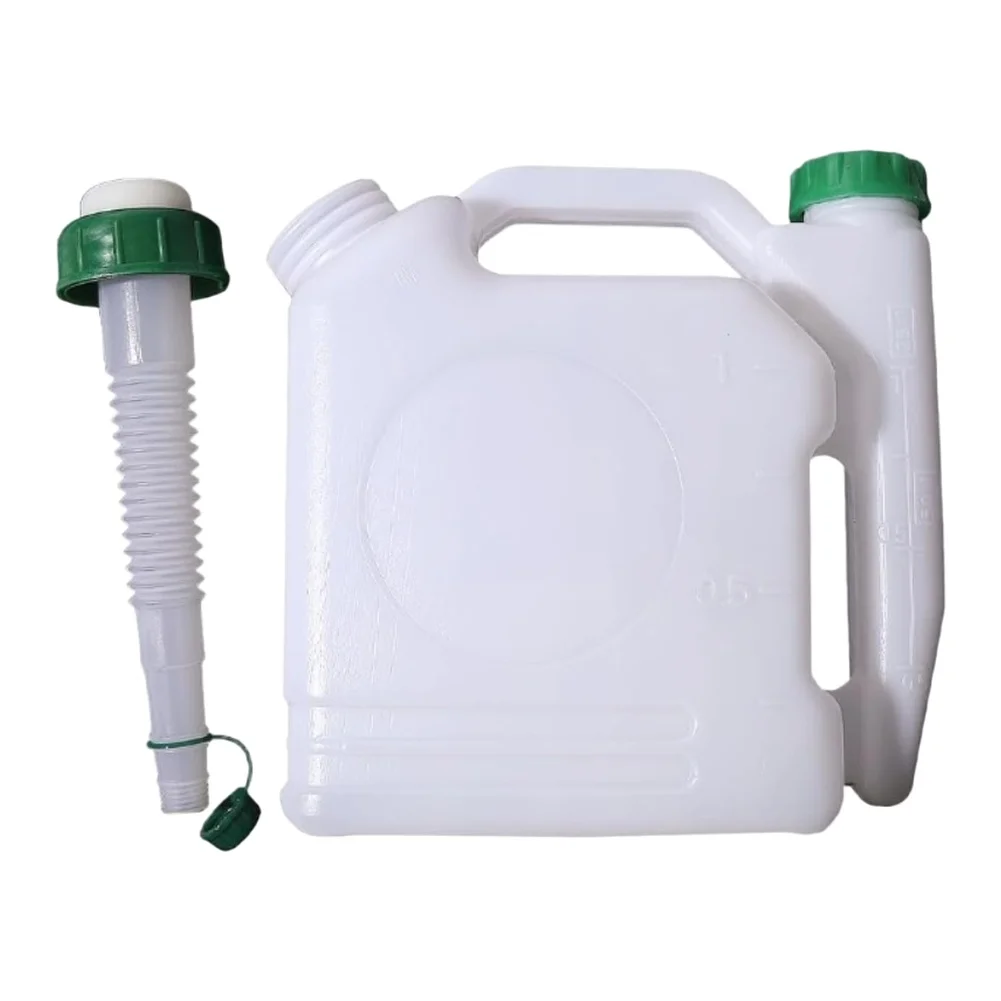 For 2 Fuel Mixing Bottle 50:1 Ratio with Clear Measurement Markings for Lawn Mowers Chainsaws and Brush Cutters