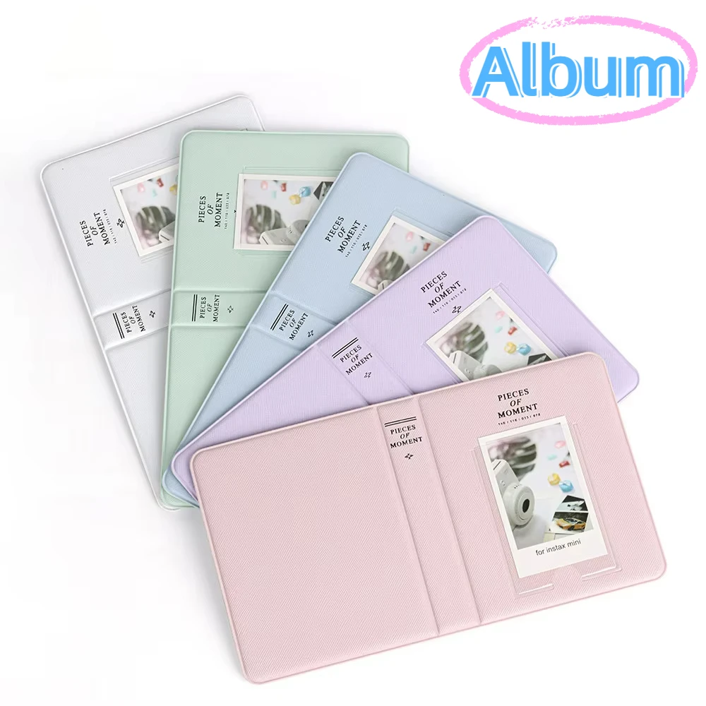 Stamps Instant Camera Photo Album Collection Book Cinema Tickets 3 inch Pictures Storage Case for Fujifilm Instax Mini 12/11/9