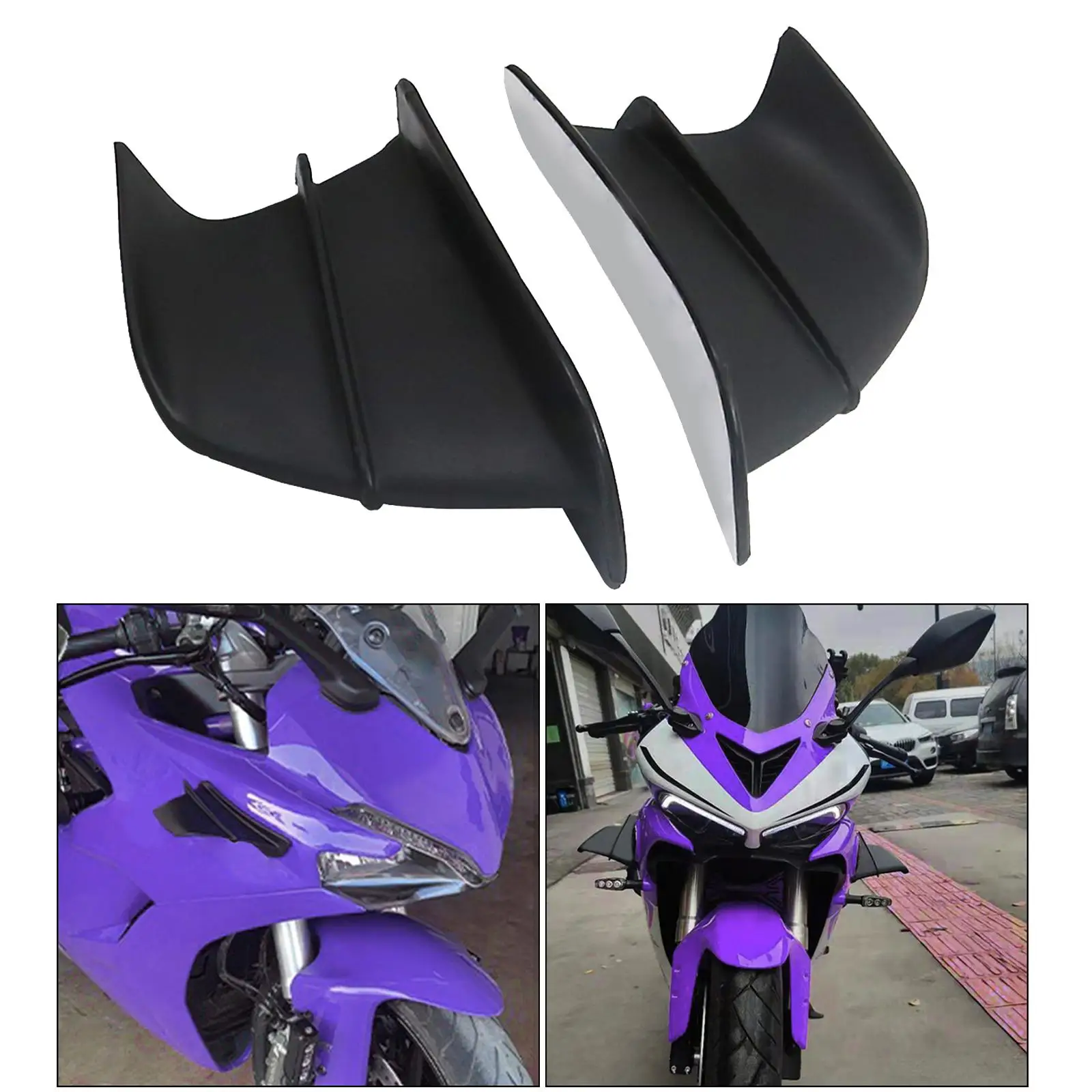 

2 PCs Motorcycle Winglet Pasted Modified Fixed Wing for BWS JOG JOE