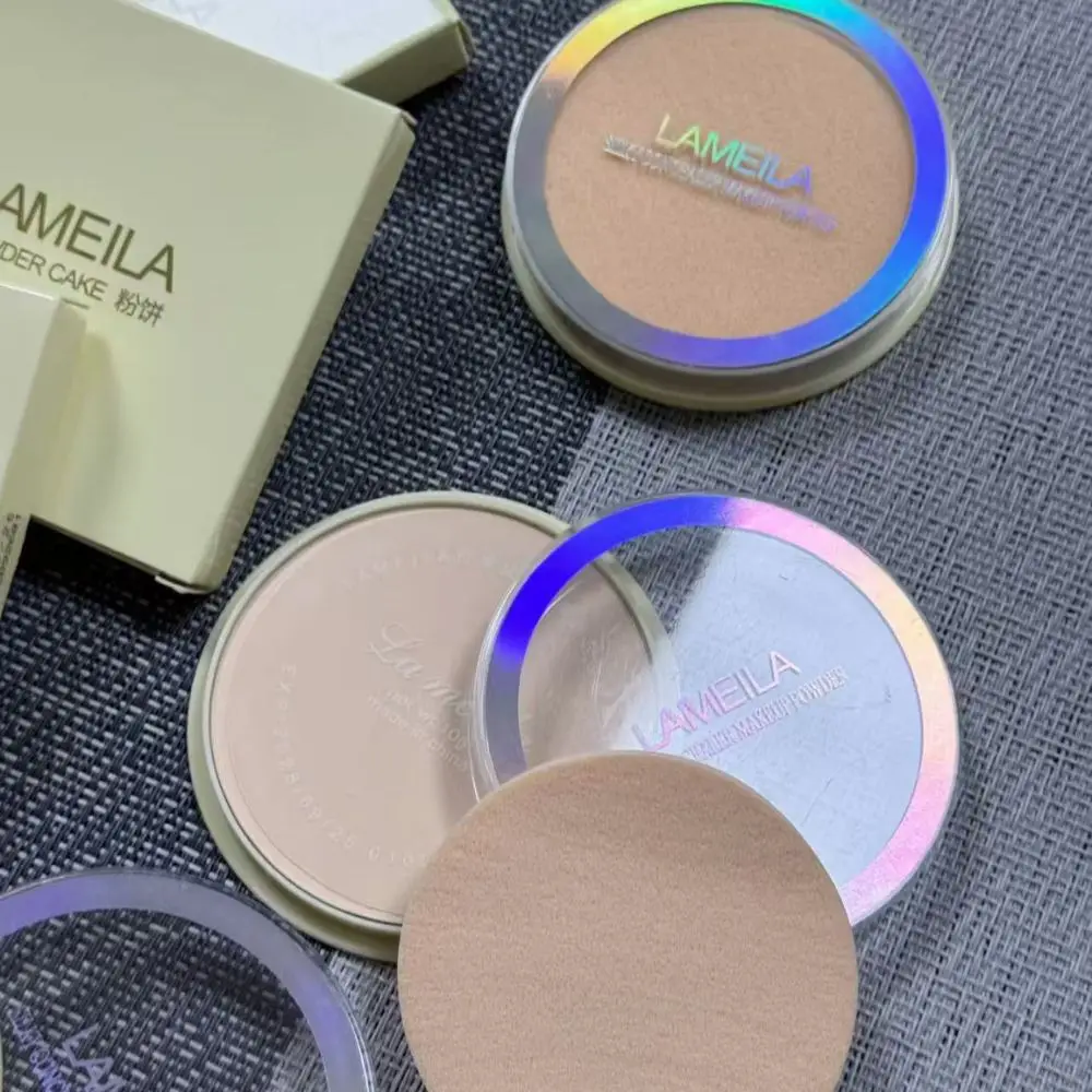 خافي عيوب البشرة الطبيعي ذو التركيز الناعم، مقاوم للماء والعرق والتحكم في الزيوت، بودرة مستحضرات تجميل للوجه تدوم طويلاً