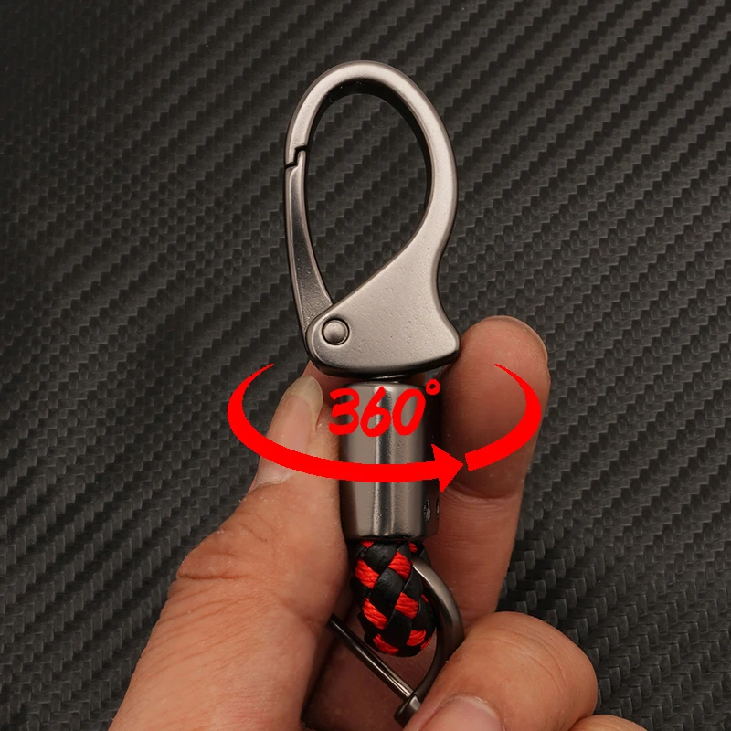 New For VOGE 200AC 300AC 300R 300RR 500R 500DS 650DS 500R 600DS ER10 Motorcycle High Quality Braided Rope Keyring Metal Keychain