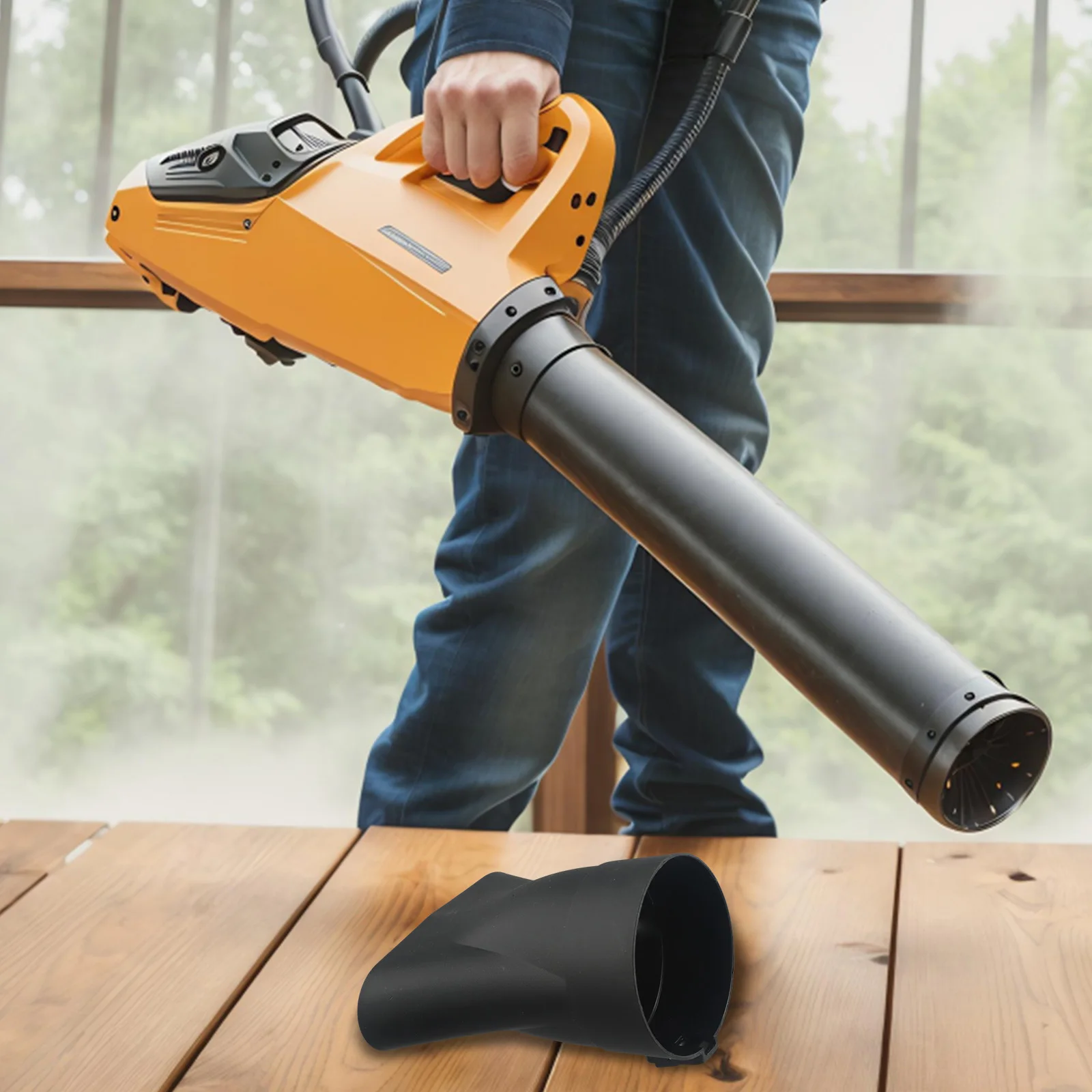 AN5300 Flat Nozzle Accessory Compatible with For EGO 530 Cordless Blower Designed to Clear Heavy Debris Effectively