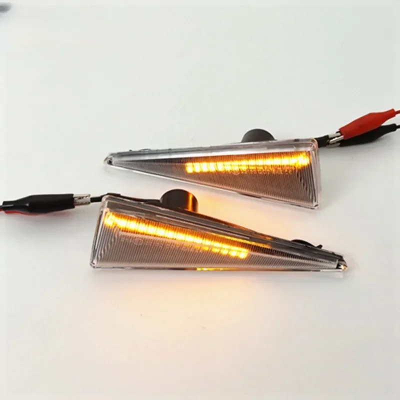 

2PCS Car Dynamic LED Side Marker Light Turn Signal Lamp for Renault MK4 Vel Satis Wind Avantime Megane 2 Scenic 2 Espace 4