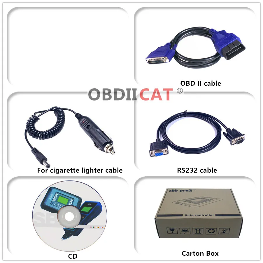 OBDIICAT Best Quality SBB PRO2 V48.99 SBB V46.02 V48.88 V33.02 auto key programmer Good Quality key programming for car tools