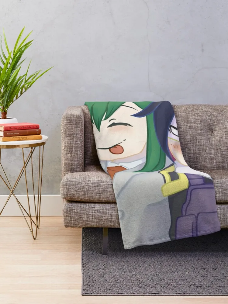 Froppy + Suneater Selfie Throw Blanket Thermals For Travel anime Heavy Beautifuls Blankets