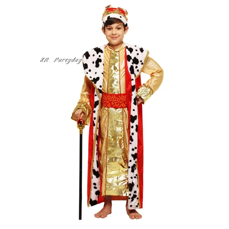 Boys Girls Arab Prince Princess Cosplay Children Egypt Role Play Carnival Party Supplies halloween costume for kids