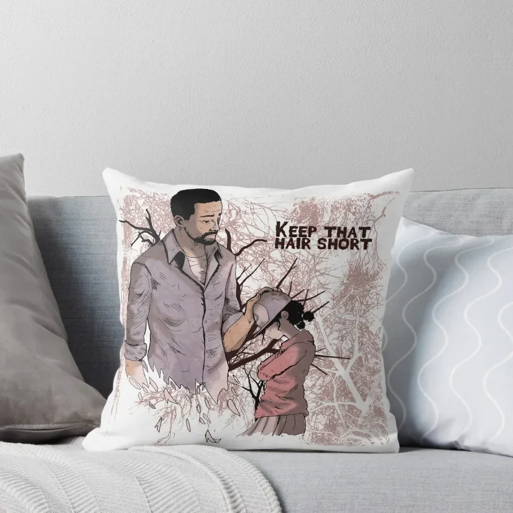 Walking Dead - Lee and Clementine Throw Pillow Cushions For Decorative Sofa Pillowcases Cushion Covers Sofa pillow