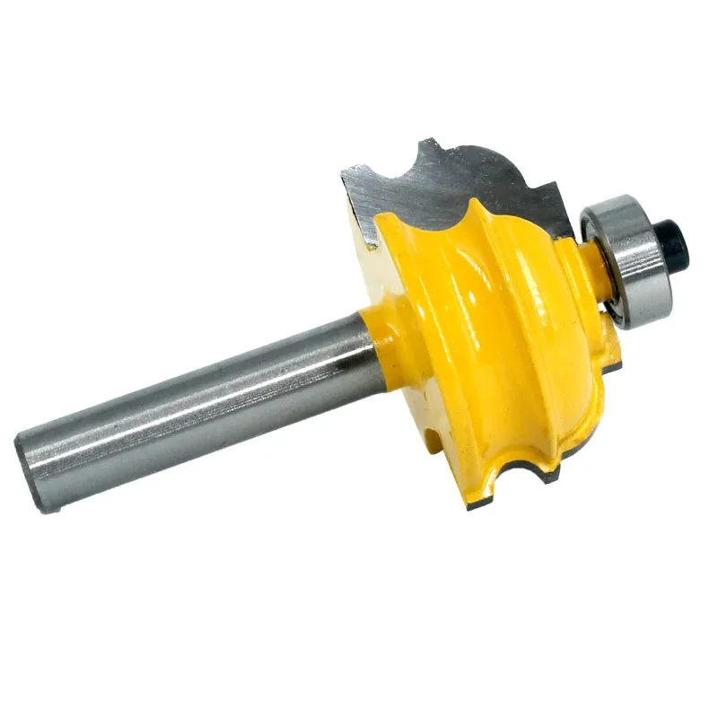 1PC 8MM Shank Milling Cutter Wood Carving Special Architectural Handrail Molding Router Bit Woodworking Cutter Milling Wood Bit
