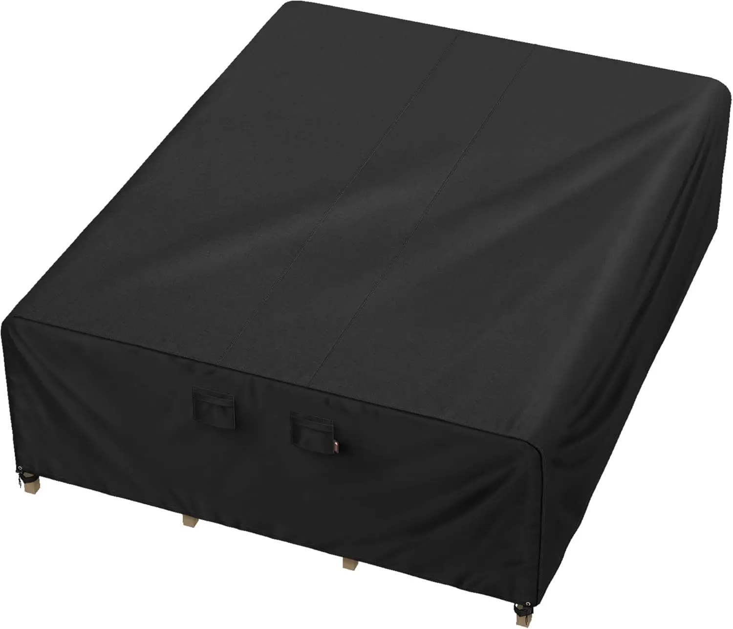 

Waterproof Patio Furniture Cover 120x90x28 inch for 7x10 ft Table & Chairs, Heavy Duty 600D Oxford