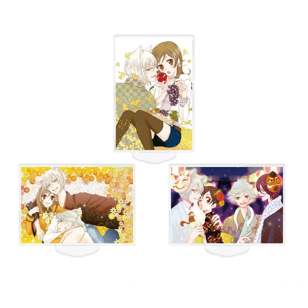 

Anime Store Kamisama Kiss Mizuki Kurama Tomoe Momozono Nanami HD Characters Acrylic Stand Desktop Decor Fans Gifts About 15cm