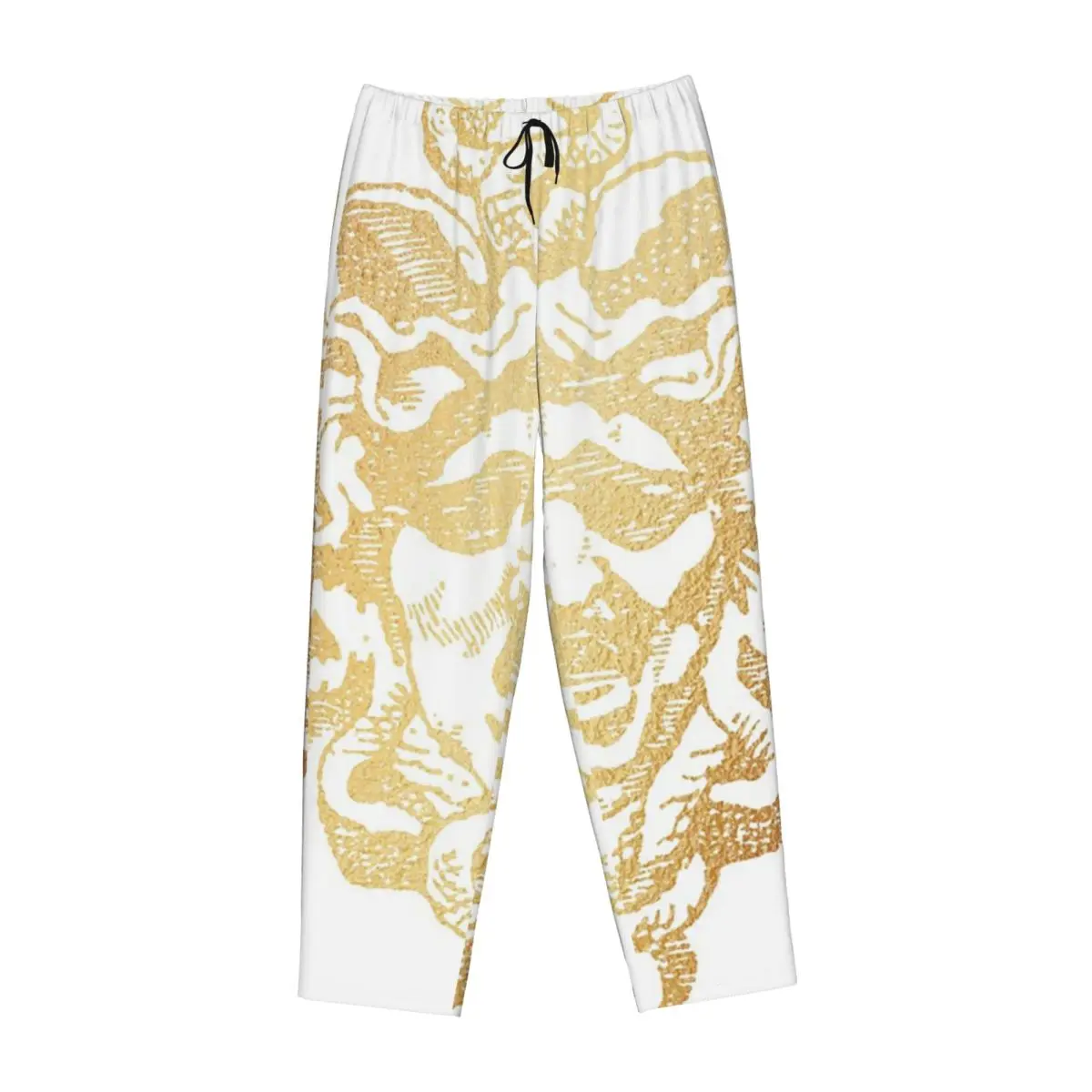 

Custom Ancient Greece Medusa Gorgon Vintage Style Women Pajama Pants Lounge Sleep Sleepwear Bottoms with Pockets