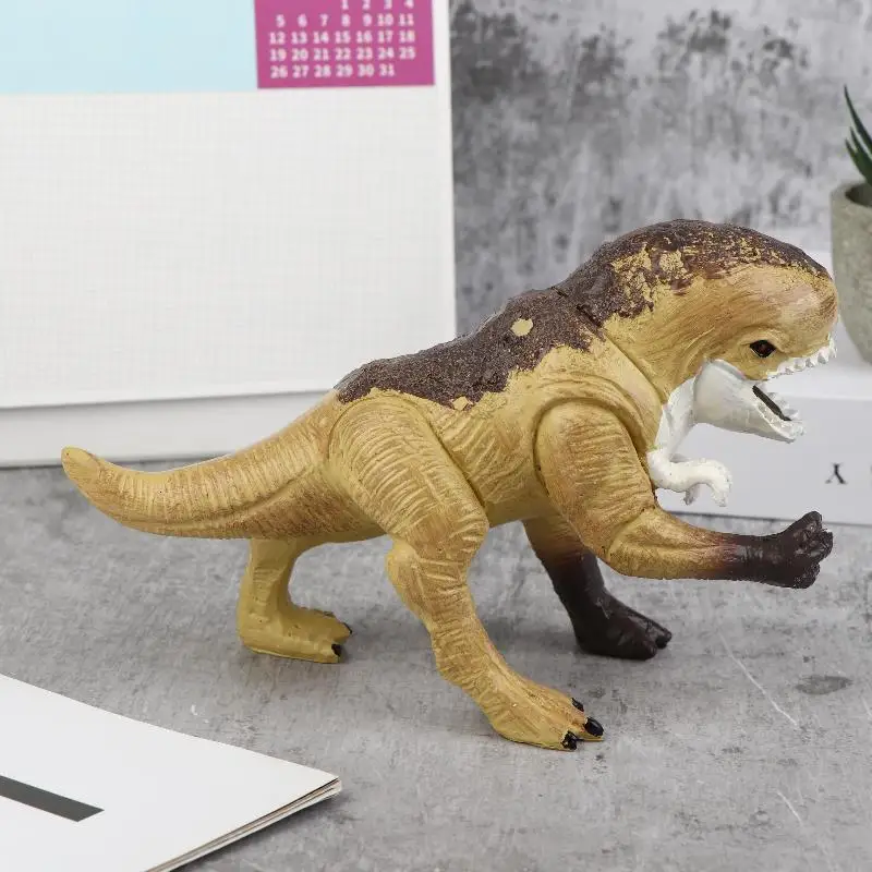 โมเดลไดโนเสาร์ทีเร็กซ์จำลอง ของเล่นเรซิ่น ตกแต่งโต๊ะทำงาน ของสะสม ของเล่นเด็กผู้ชาย ของขวัญวันเกิด