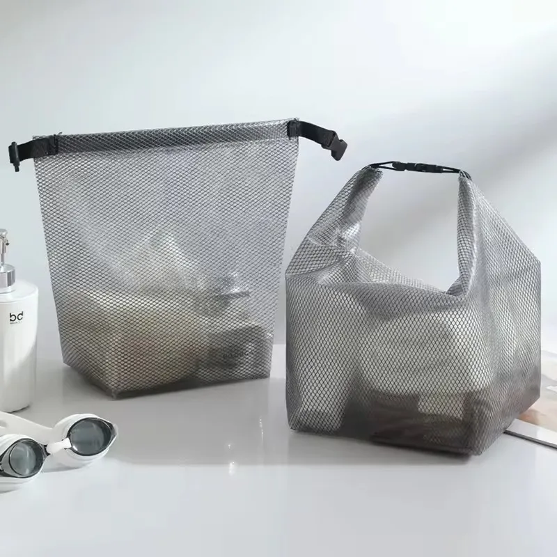 Large Capacity Waterproof Cosmetic Storage Portable Handbag Swimming Storage Bag Travel Fitness Bath Organizer Bathroom Use